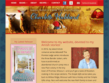Tablet Screenshot of charlottehubbard.com